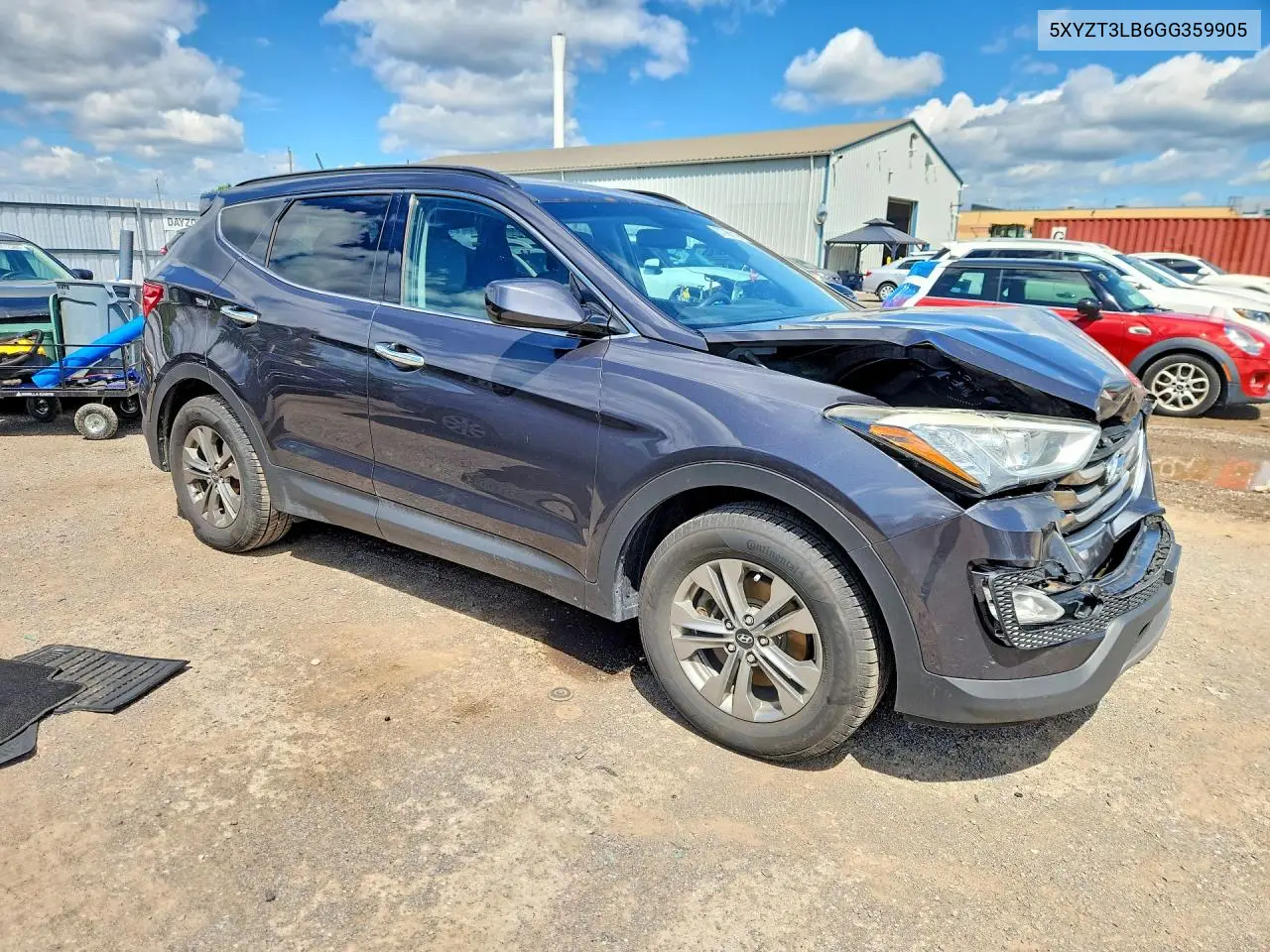 2016 Hyundai Santa Fe Sport 2.4L VIN: 5XYZT3LB6GG359905 Lot: 57766816