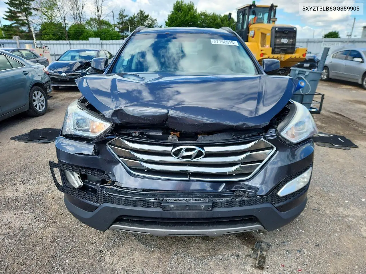 2016 Hyundai Santa Fe Sport 2.4L VIN: 5XYZT3LB6GG359905 Lot: 57766816