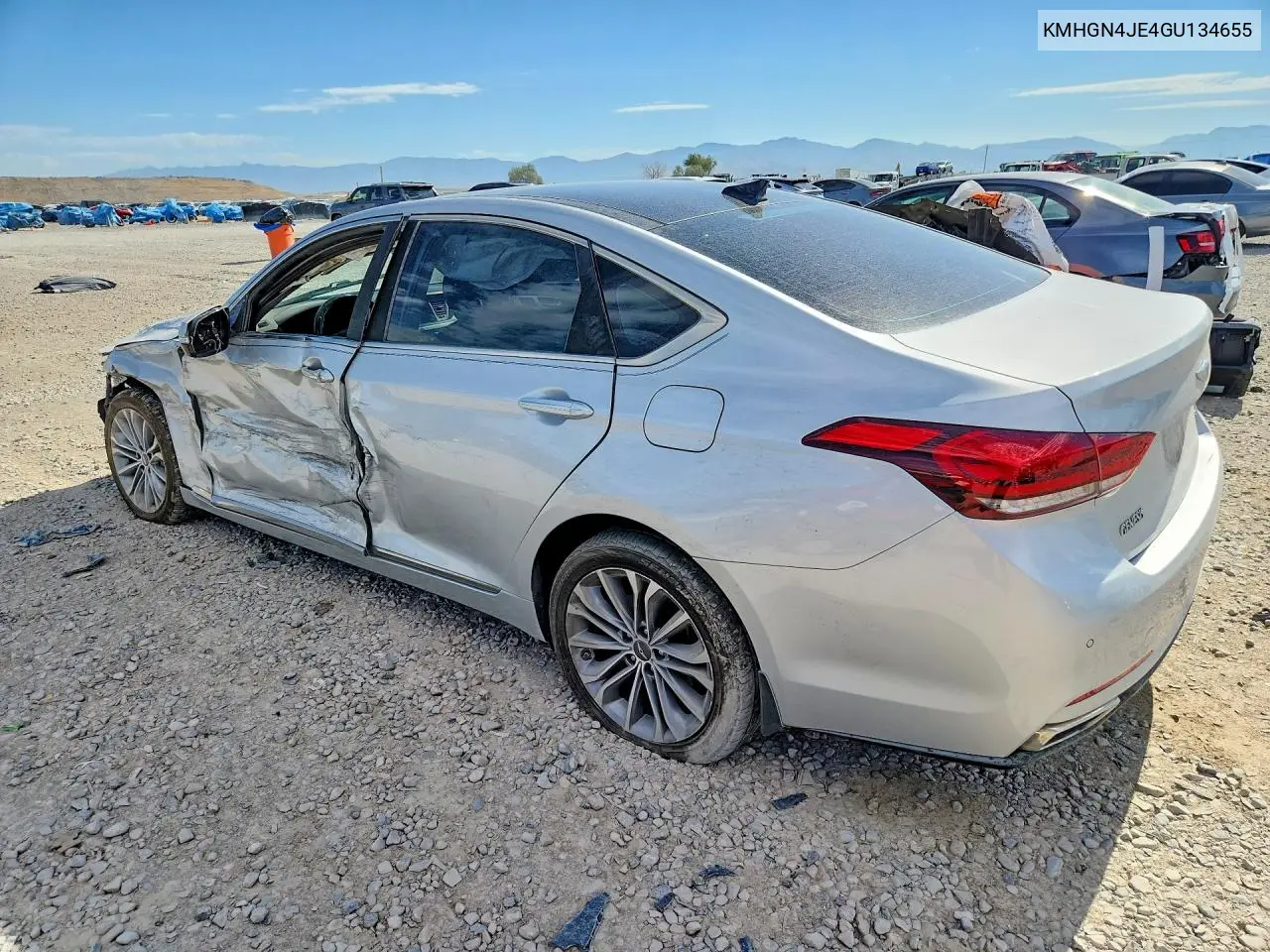 2016 Hyundai Genesis 3.8L VIN: KMHGN4JE4GU134655 Lot: 58584516