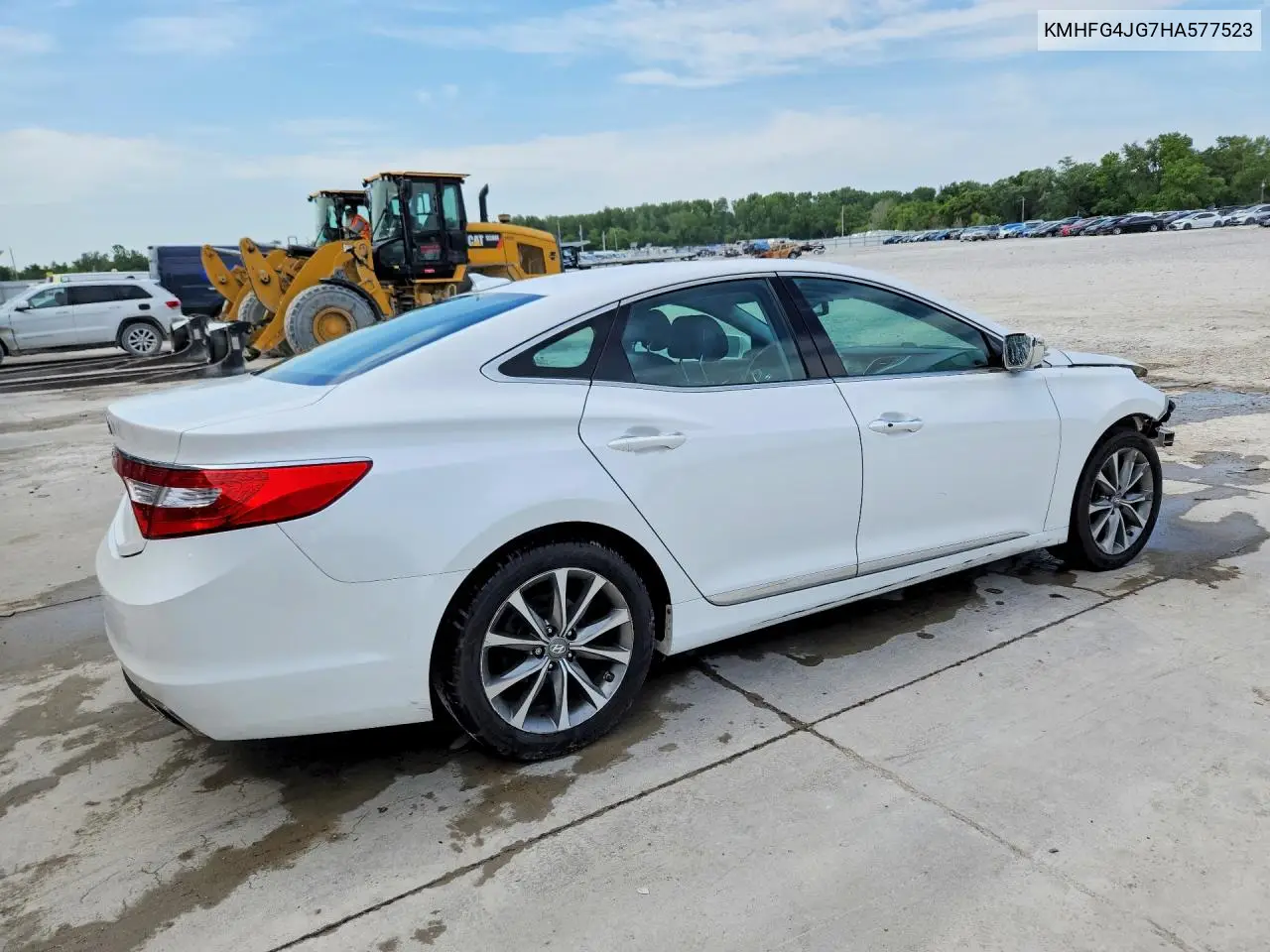 2017 Hyundai Azera Base VIN: KMHFG4JG7HA577523 Lot: 53700876