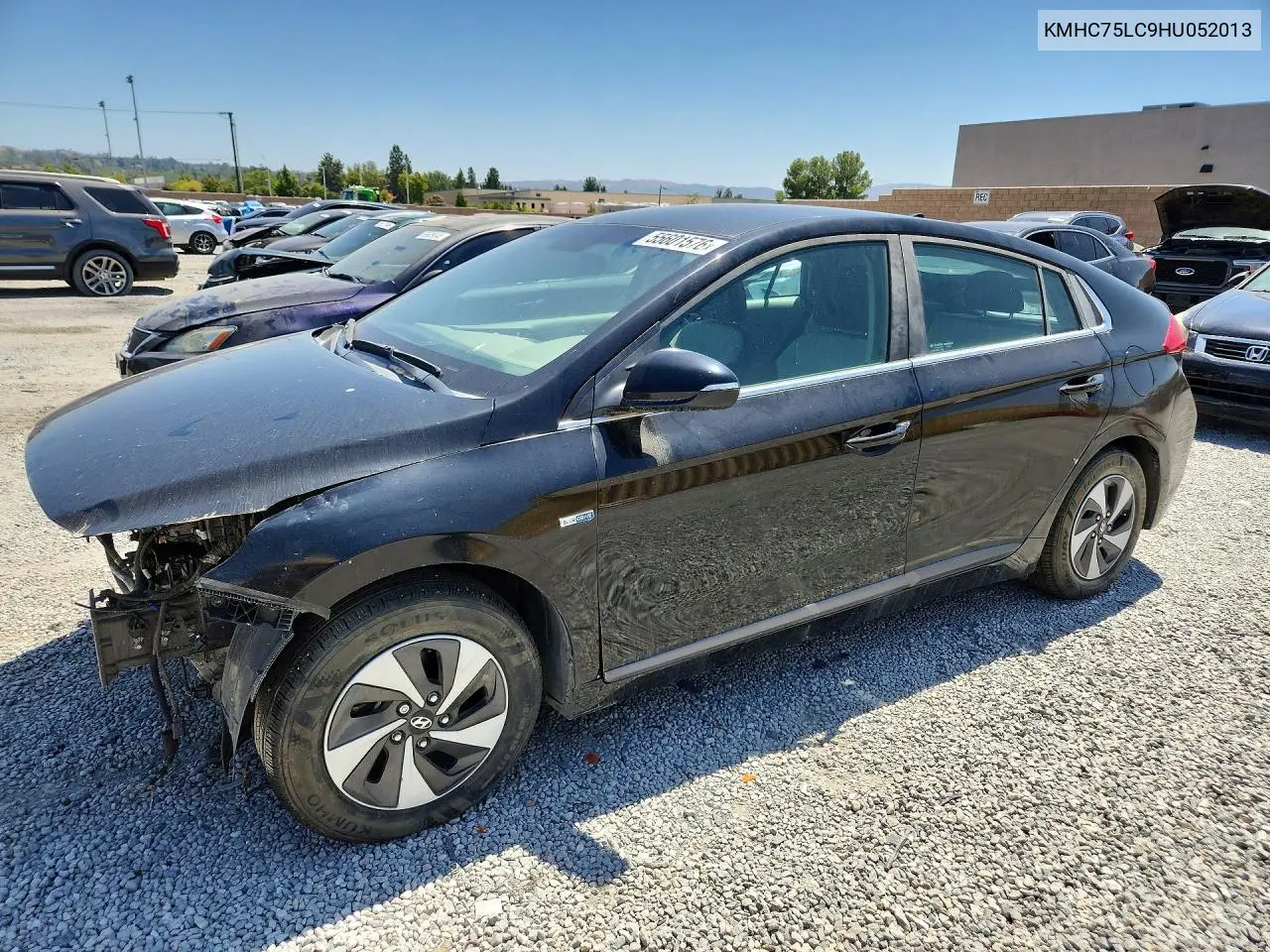 2017 Hyundai Ioniq Sel VIN: KMHC75LC9HU052013 Lot: 55601576