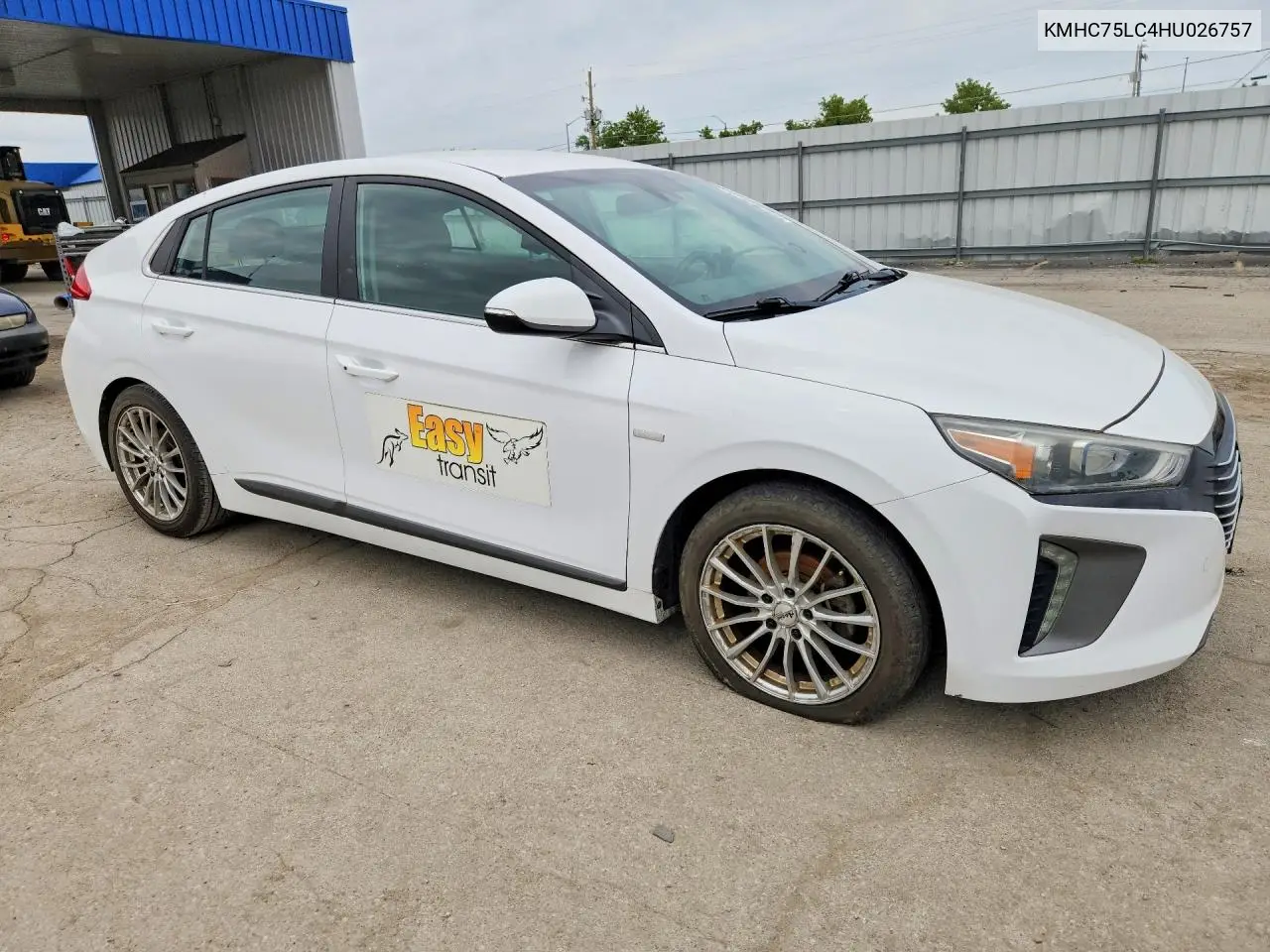 2017 Hyundai Ioniq Sel VIN: KMHC75LC4HU026757 Lot: 55668016