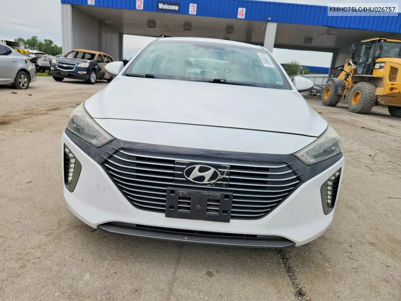 2017 Hyundai Ioniq Sel VIN: KMHC75LC4HU026757 Lot: 55668016