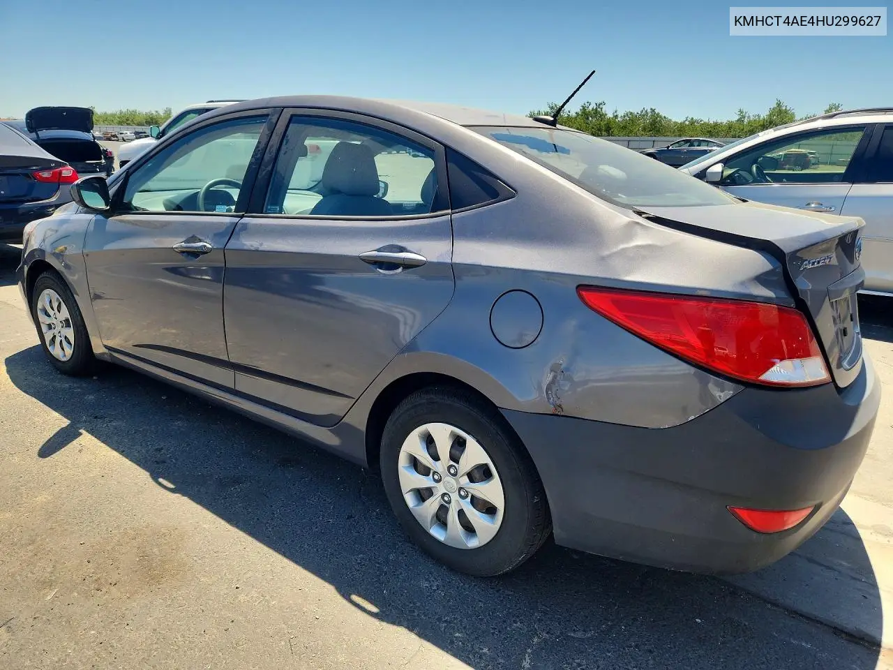 2017 Hyundai Accent Se VIN: KMHCT4AE4HU299627 Lot: 56345926