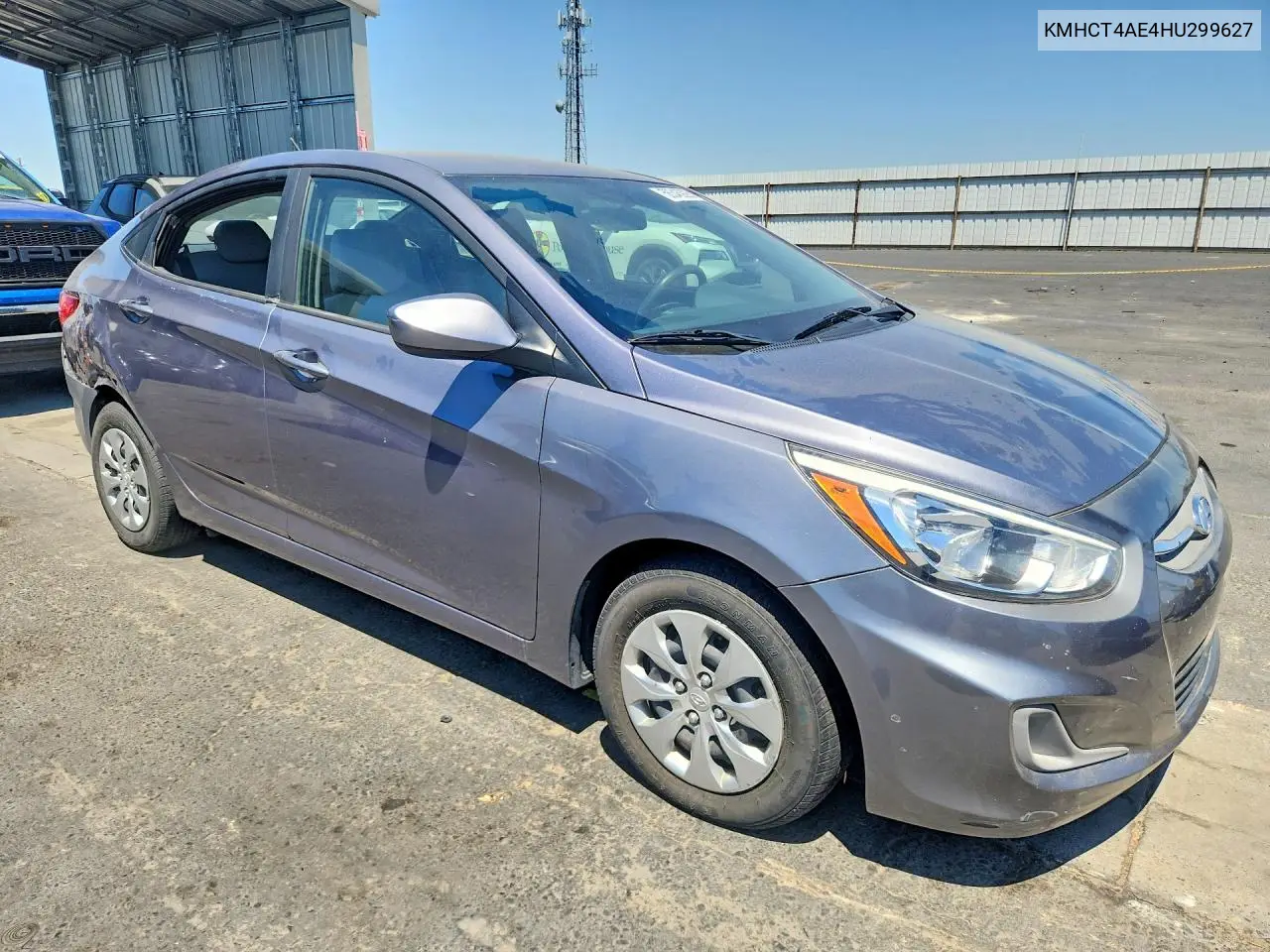 2017 Hyundai Accent Se VIN: KMHCT4AE4HU299627 Lot: 56345926