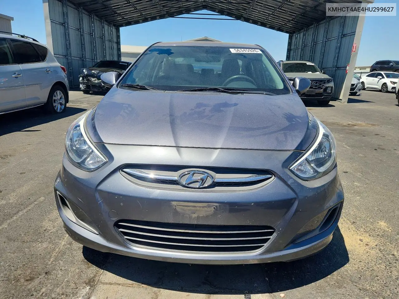 2017 Hyundai Accent Se VIN: KMHCT4AE4HU299627 Lot: 56345926