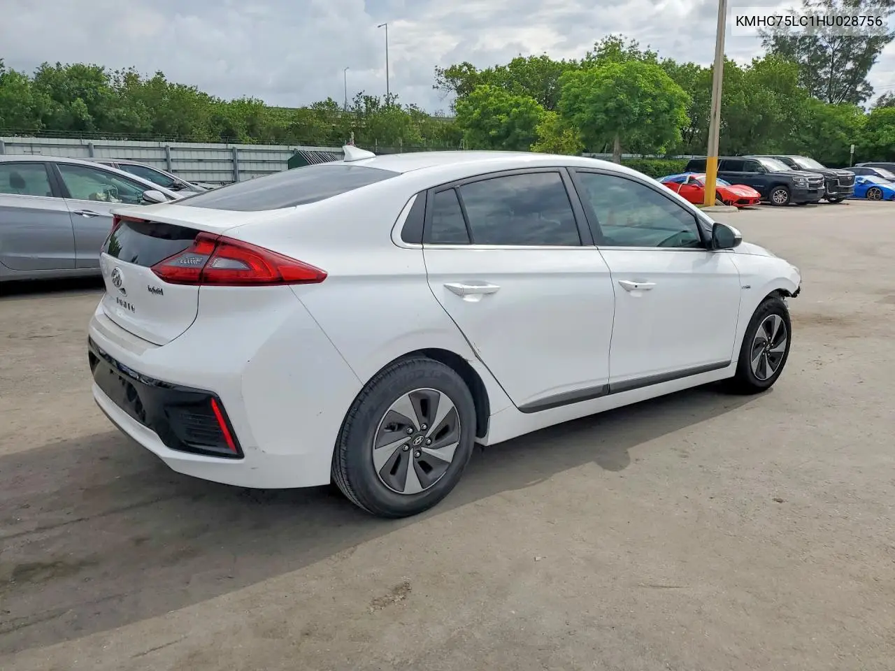 2017 Hyundai Ioniq Sel VIN: KMHC75LC1HU028756 Lot: 56516166