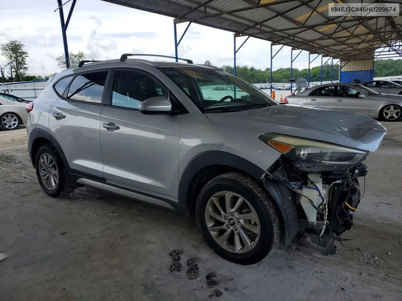 2017 Hyundai Tucson Se VIN: KM8J3CA46HU289674 Lot: 57007036