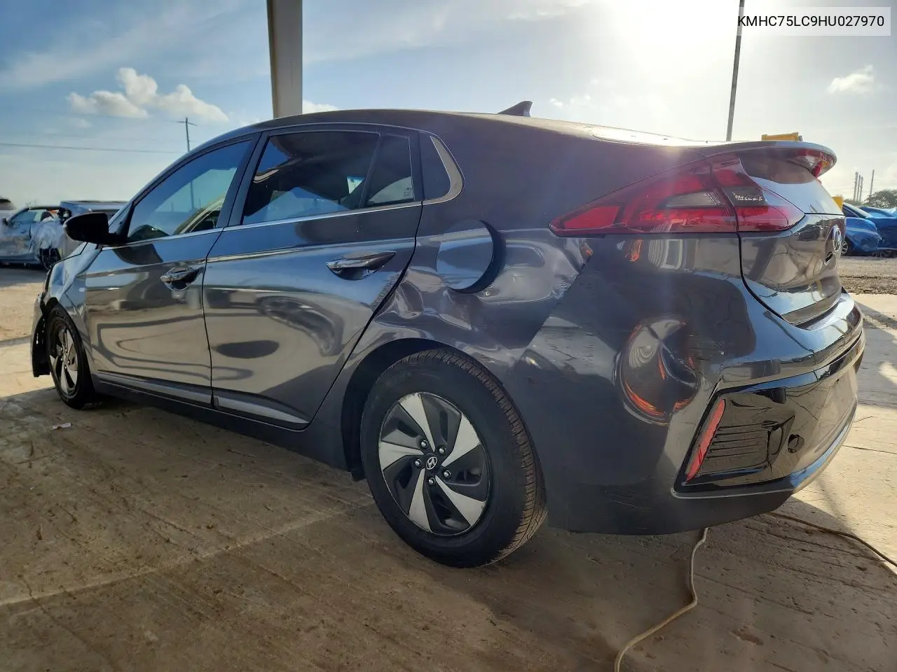 2017 Hyundai Ioniq Sel VIN: KMHC75LC9HU027970 Lot: 57299876