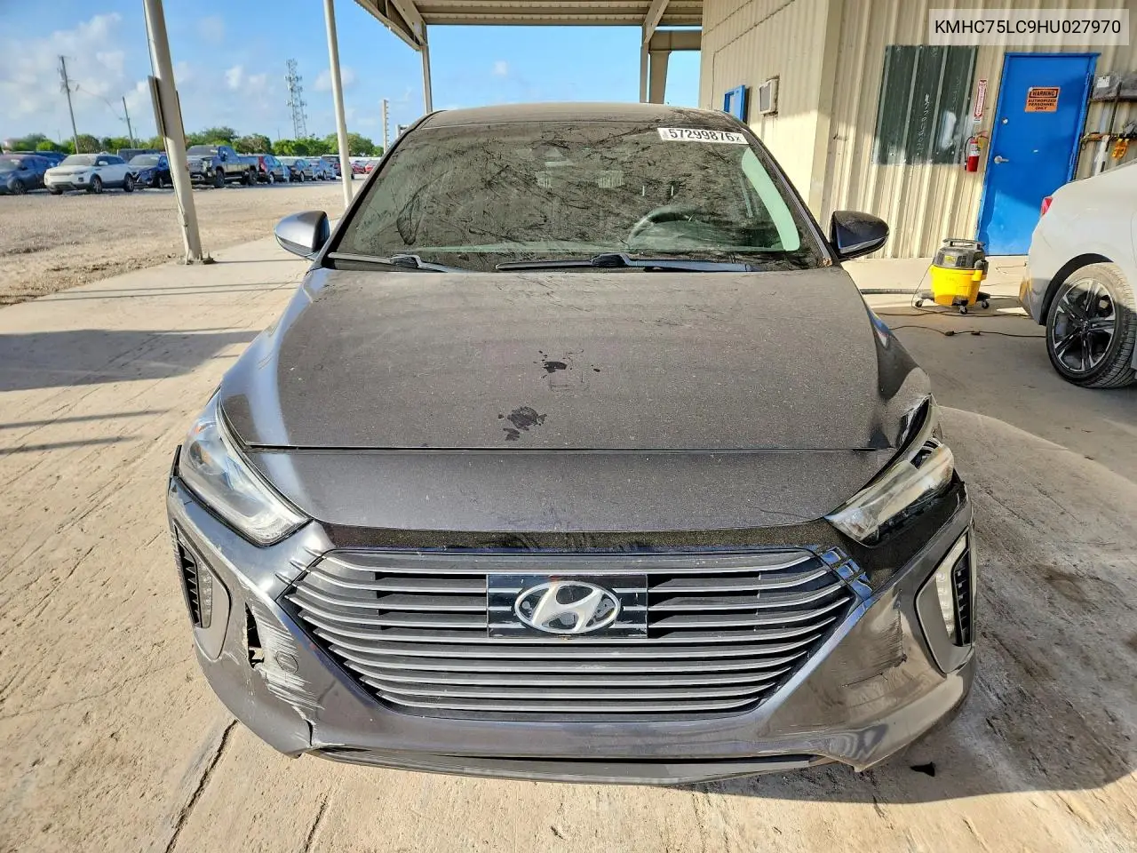 2017 Hyundai Ioniq Sel VIN: KMHC75LC9HU027970 Lot: 57299876