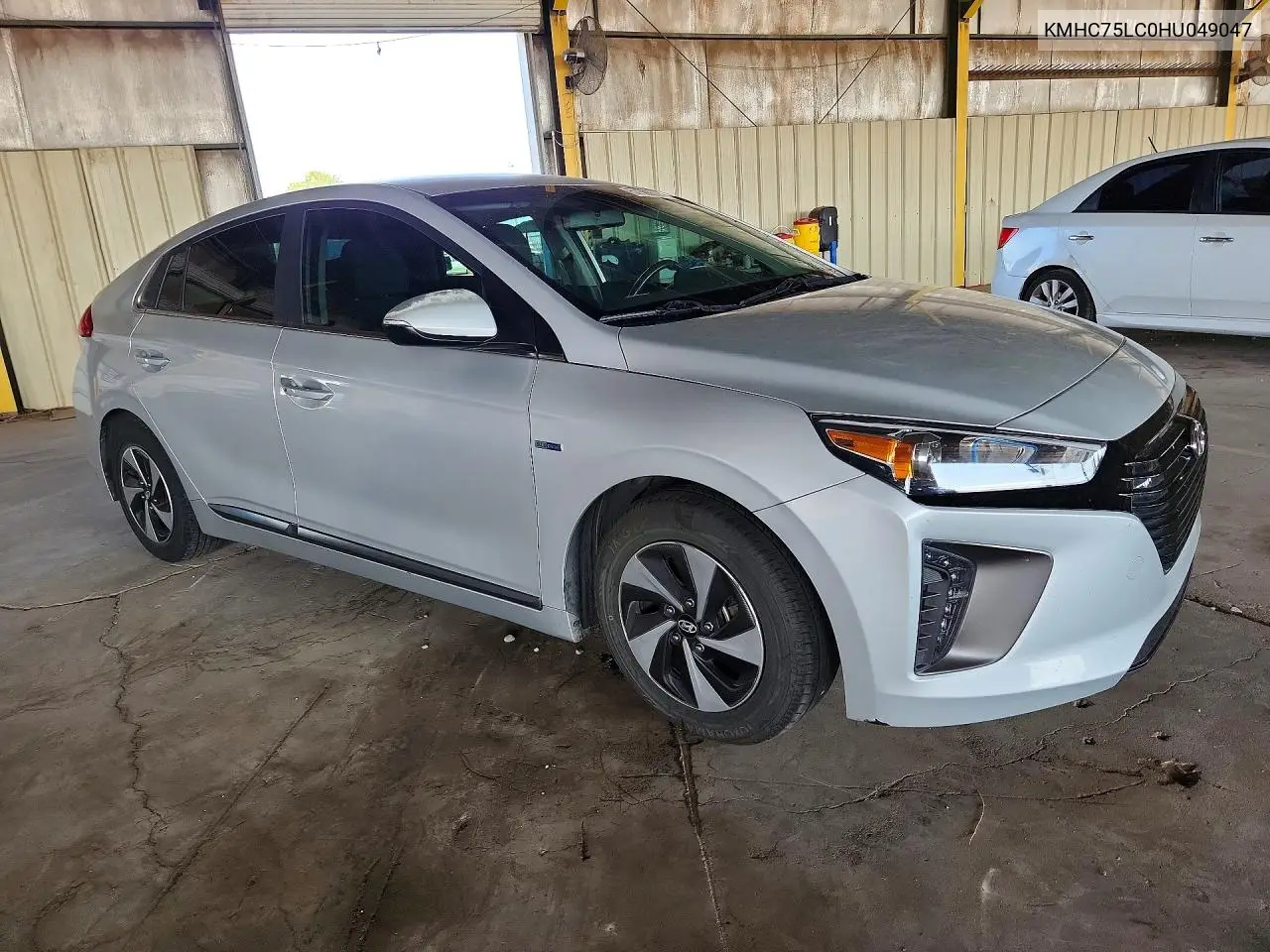 2017 Hyundai Ioniq Sel VIN: KMHC75LC0HU049047 Lot: 57598526