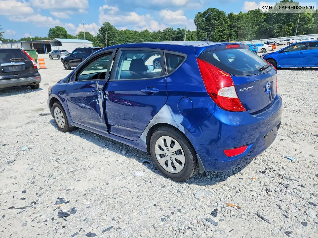 2017 Hyundai Accent Se VIN: KMHCT5AE9HU327640 Lot: 59661716