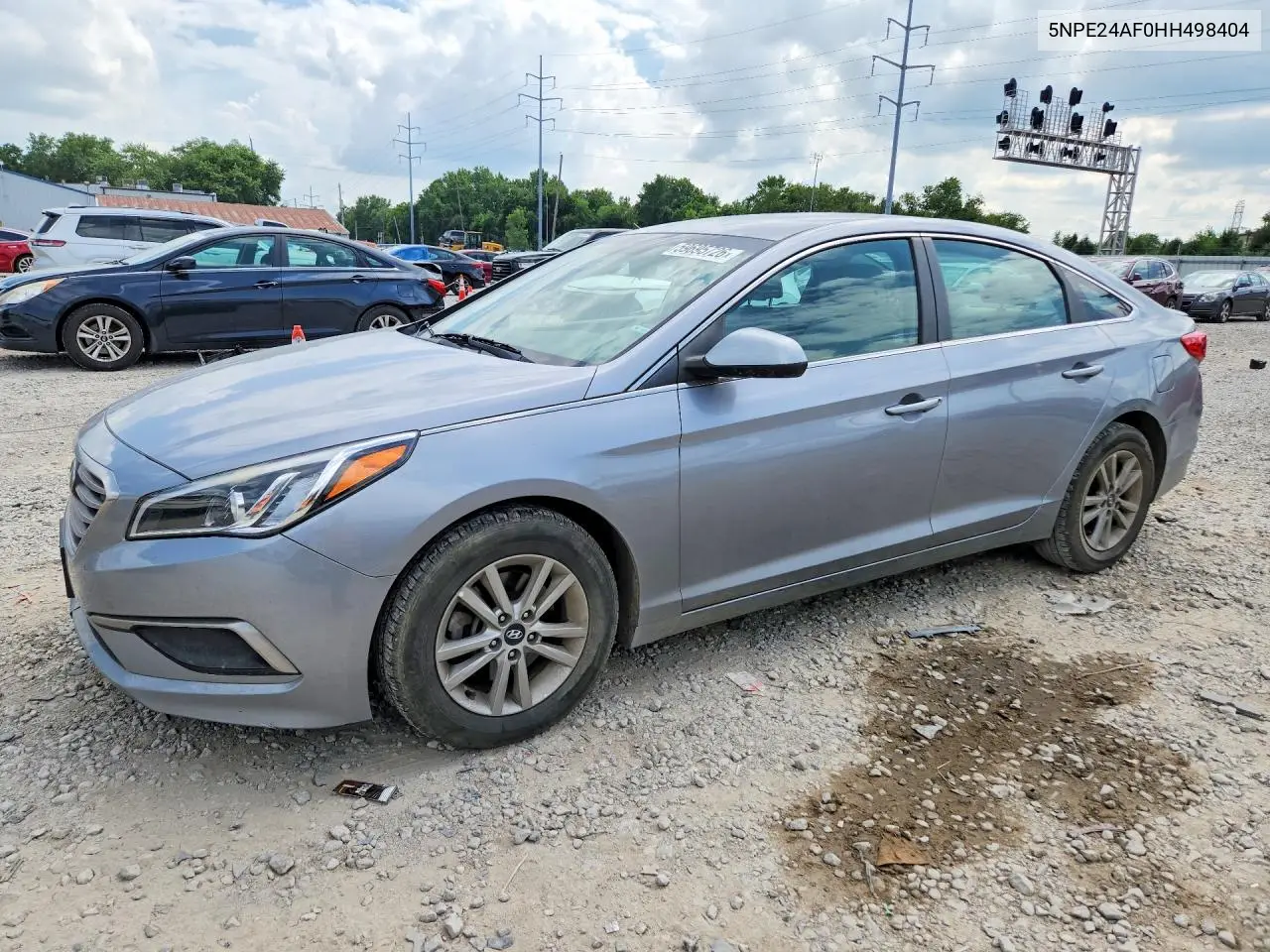 2017 Hyundai Sonata Se VIN: 5NPE24AF0HH498404 Lot: 59695726