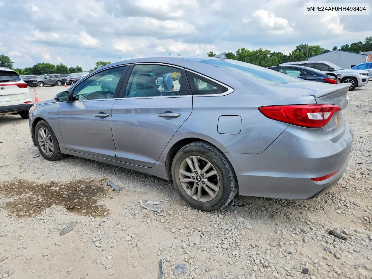 2017 Hyundai Sonata Se VIN: 5NPE24AF0HH498404 Lot: 59695726