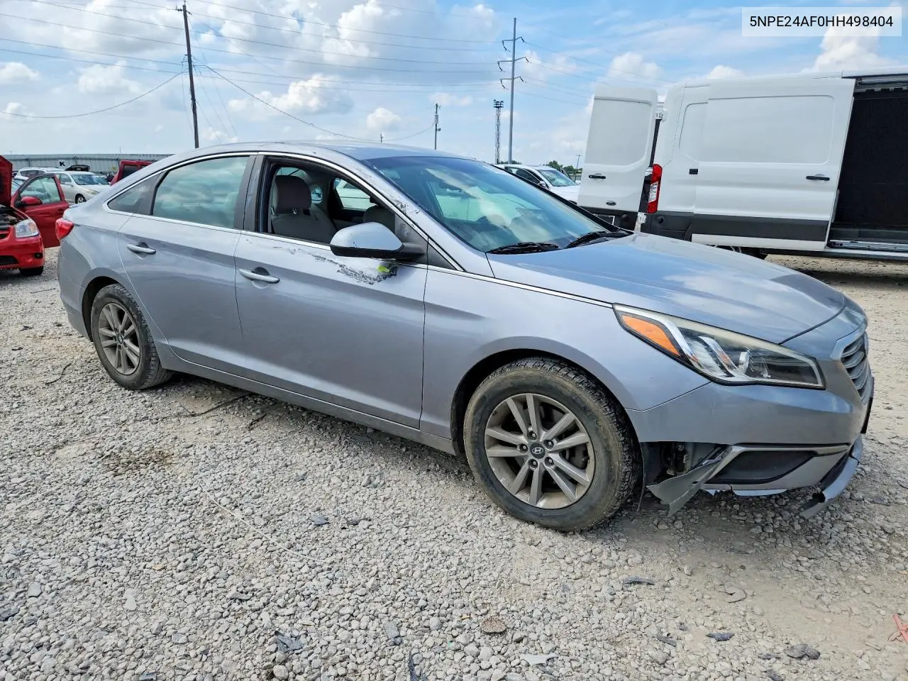 2017 Hyundai Sonata Se VIN: 5NPE24AF0HH498404 Lot: 59695726