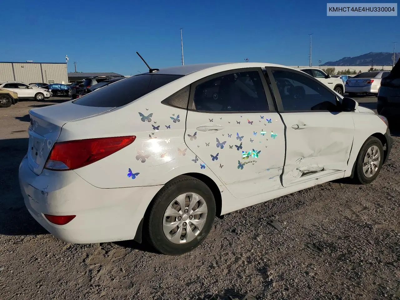 2017 Hyundai Accent Se VIN: KMHCT4AE4HU330004 Lot: 59985466