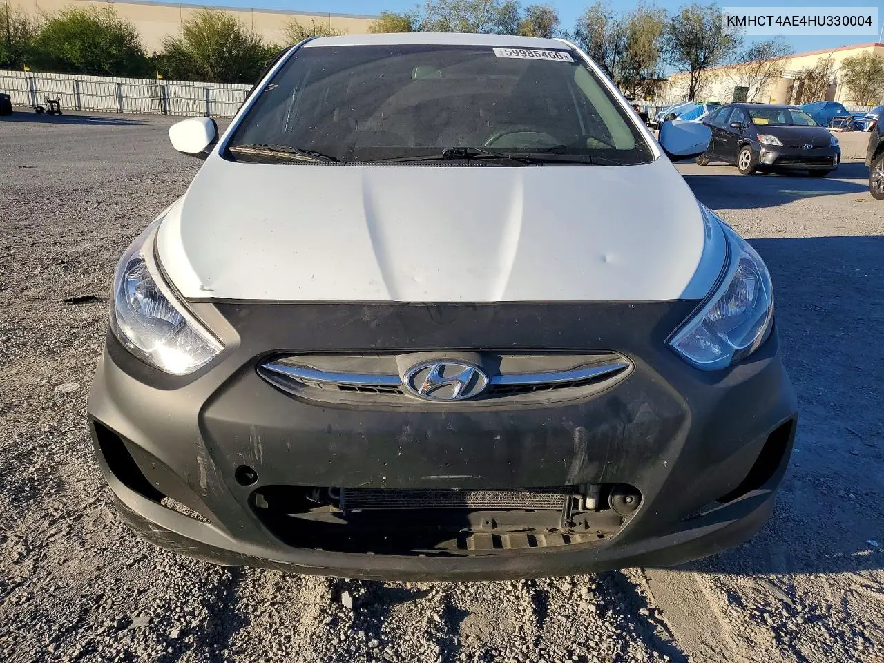 2017 Hyundai Accent Se VIN: KMHCT4AE4HU330004 Lot: 59985466