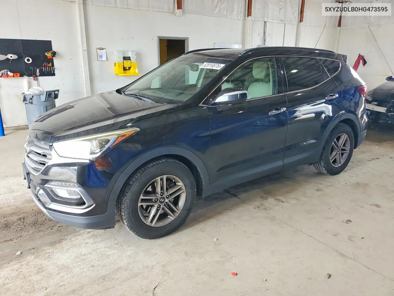 2017 Hyundai Santa Fe Sport 2.4L VIN: 5XYZUDLB0HG473595 Lot: 62019876