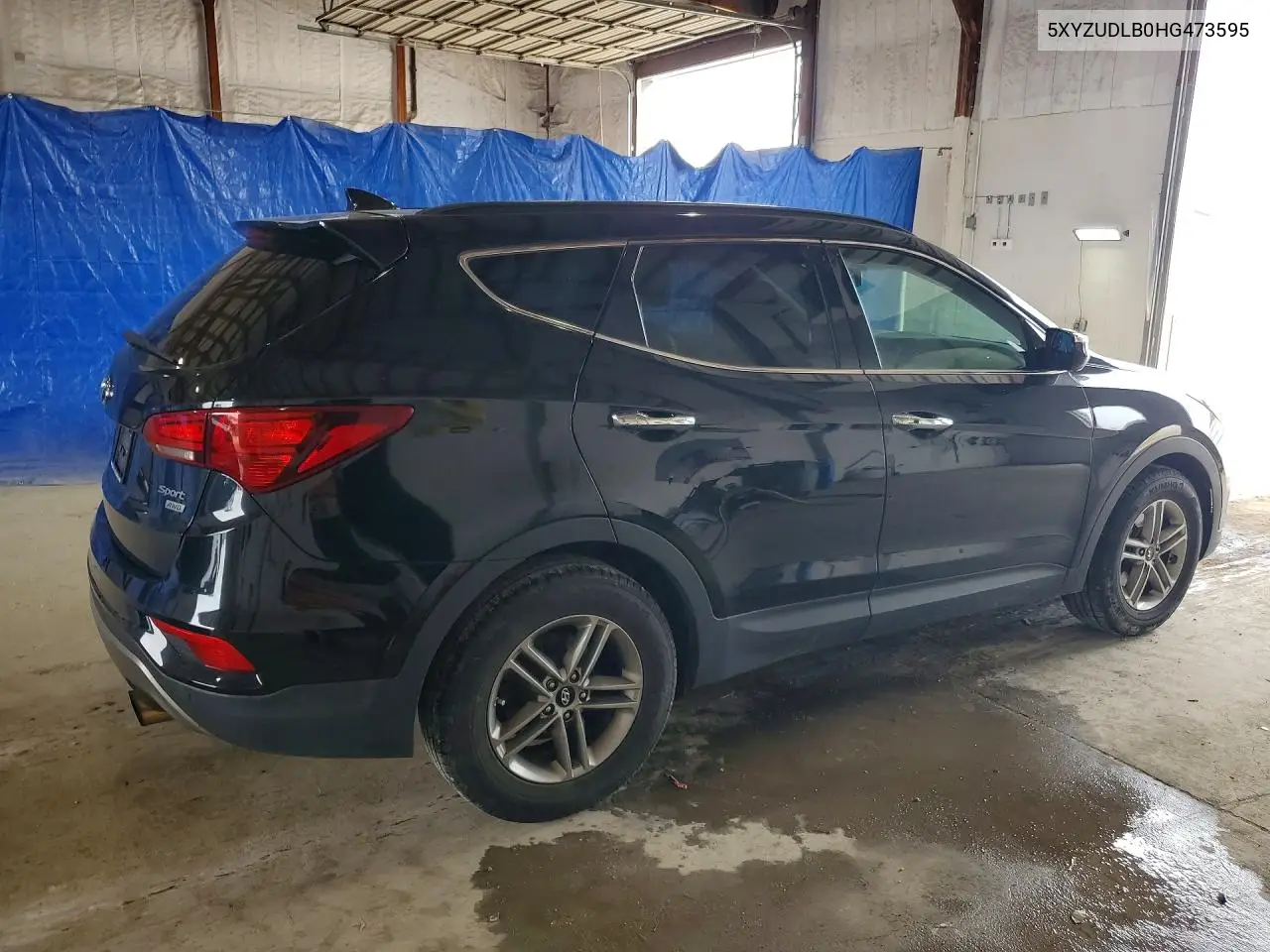 2017 Hyundai Santa Fe Sport 2.4L VIN: 5XYZUDLB0HG473595 Lot: 62019876