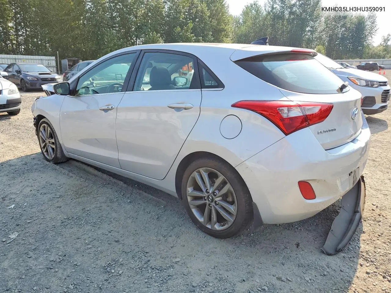 2017 Hyundai Elantra Gt Base VIN: KMHD35LH3HU359091 Lot: 62138866