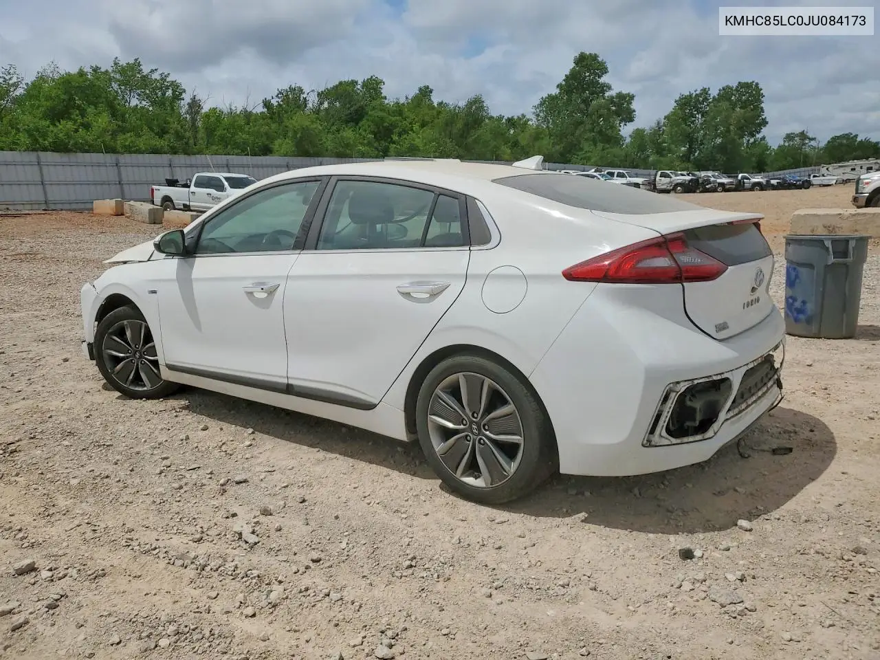 2018 Hyundai Ioniq Limited VIN: KMHC85LC0JU084173 Lot: 55783126