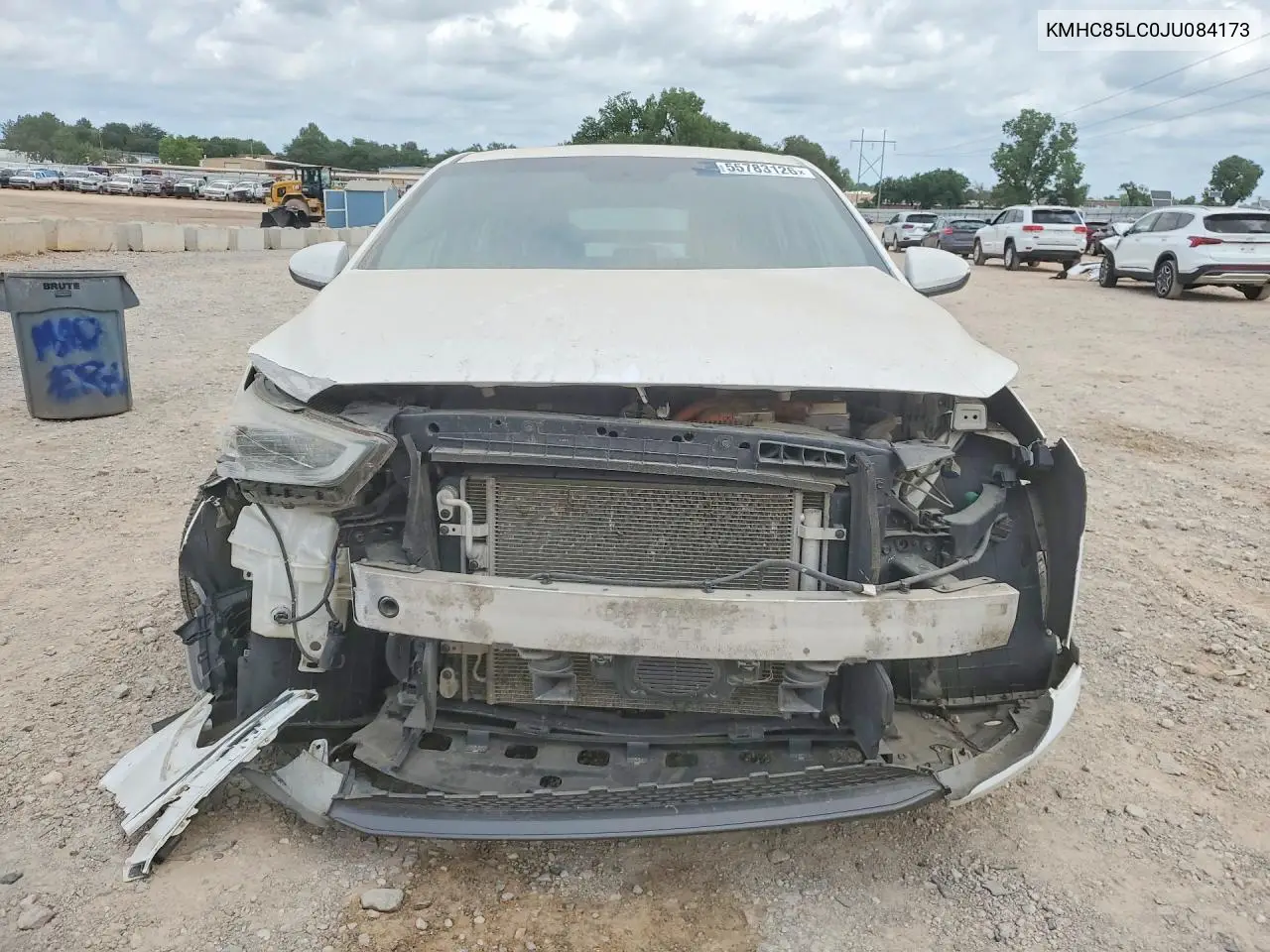 2018 Hyundai Ioniq Limited VIN: KMHC85LC0JU084173 Lot: 55783126