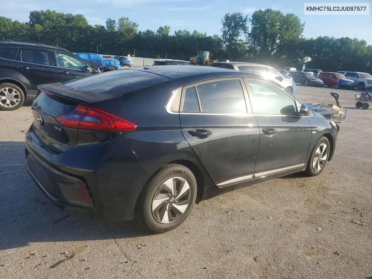 2018 Hyundai Ioniq Sel VIN: KMHC75LC2JU087577 Lot: 56759696