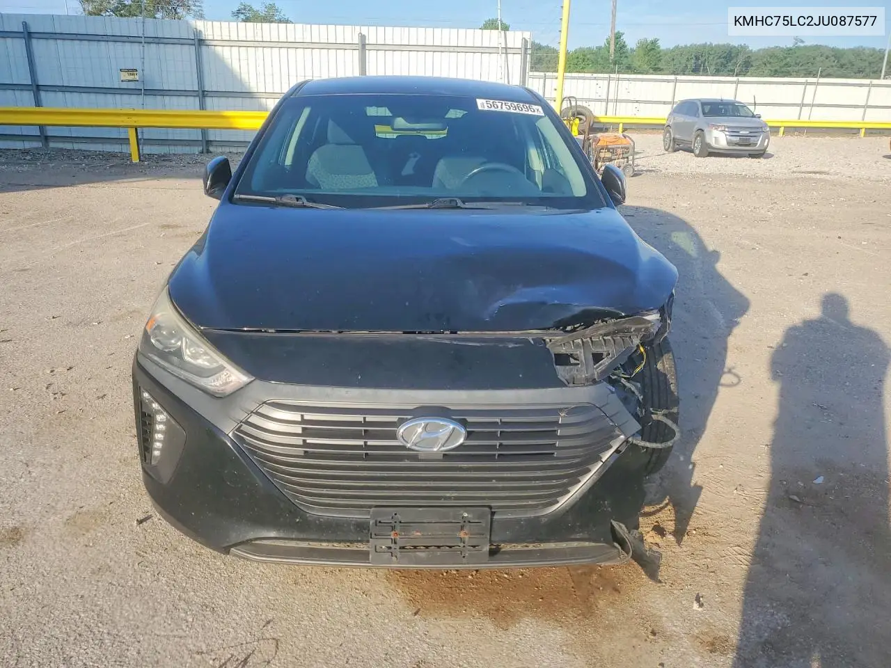 2018 Hyundai Ioniq Sel VIN: KMHC75LC2JU087577 Lot: 56759696