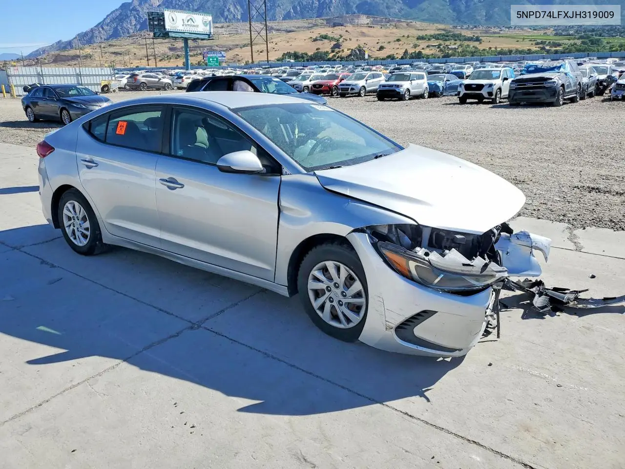 2018 Hyundai Elantra Se VIN: 5NPD74LFXJH319009 Lot: 56953886