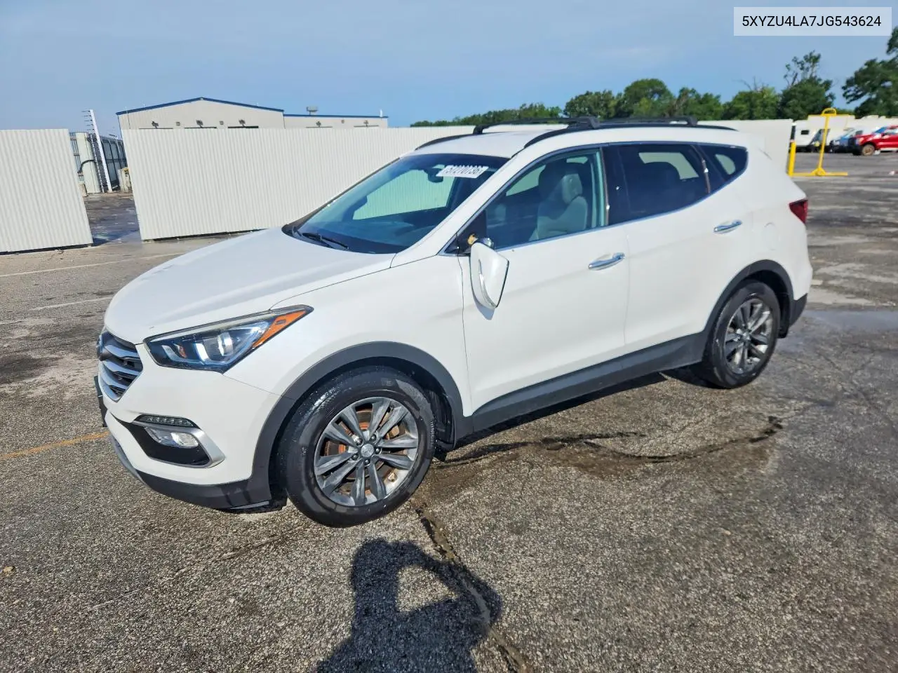 2018 Hyundai Santa Fe Sport 2.0T VIN: 5XYZU4LA7JG543624 Lot: 57270736
