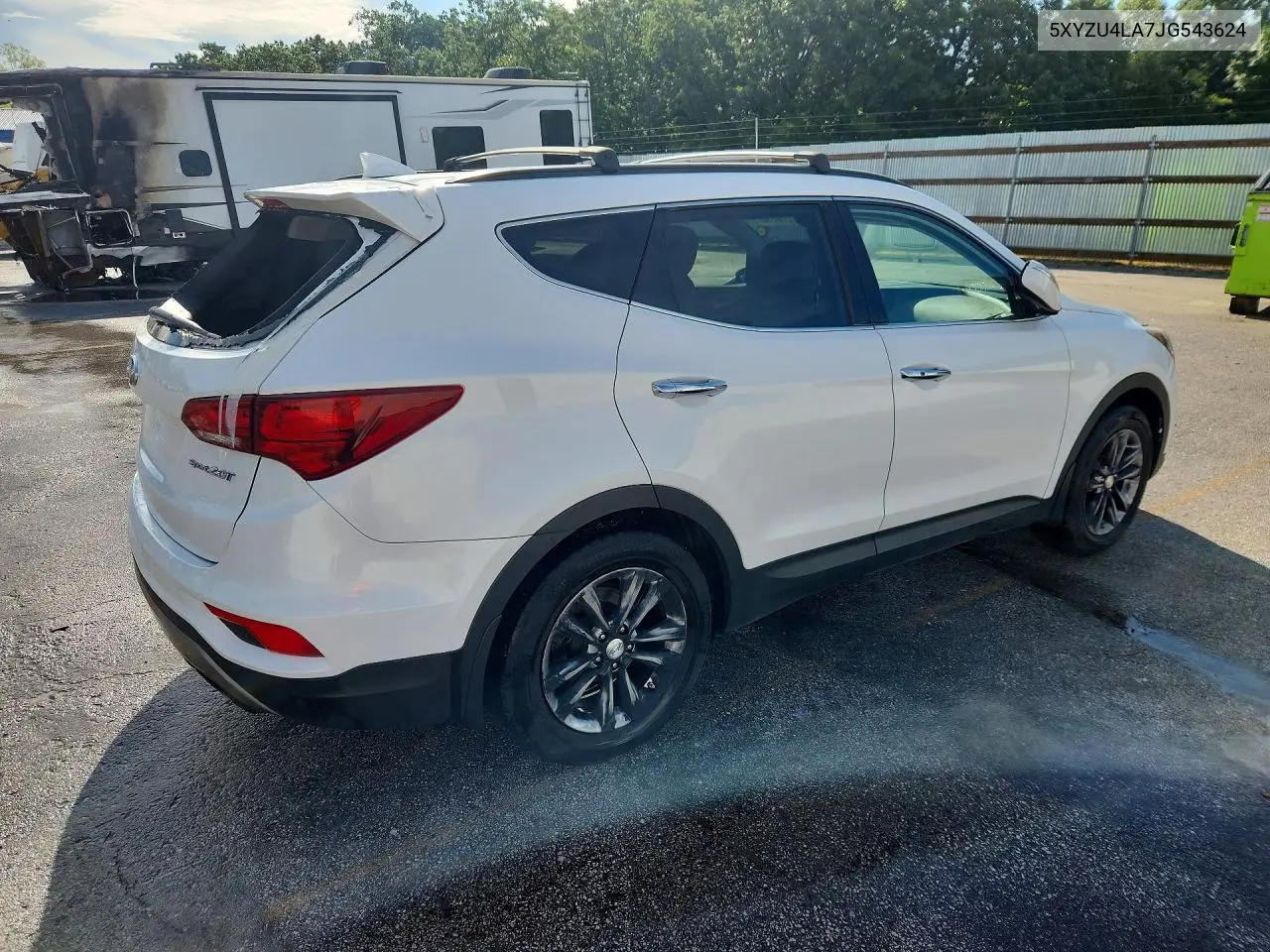 2018 Hyundai Santa Fe Sport 2.0T VIN: 5XYZU4LA7JG543624 Lot: 57270736