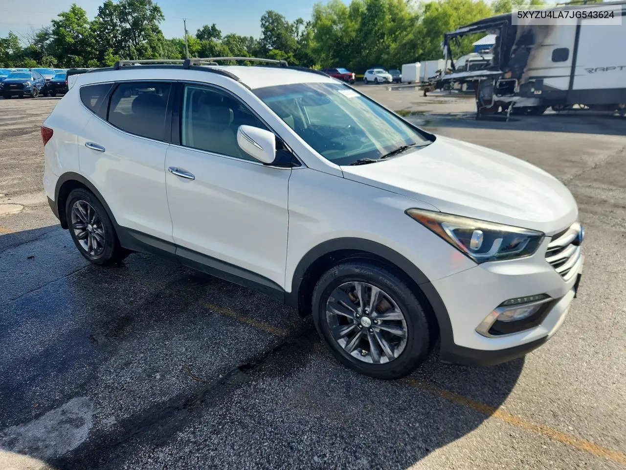 2018 Hyundai Santa Fe Sport 2.0T VIN: 5XYZU4LA7JG543624 Lot: 57270736