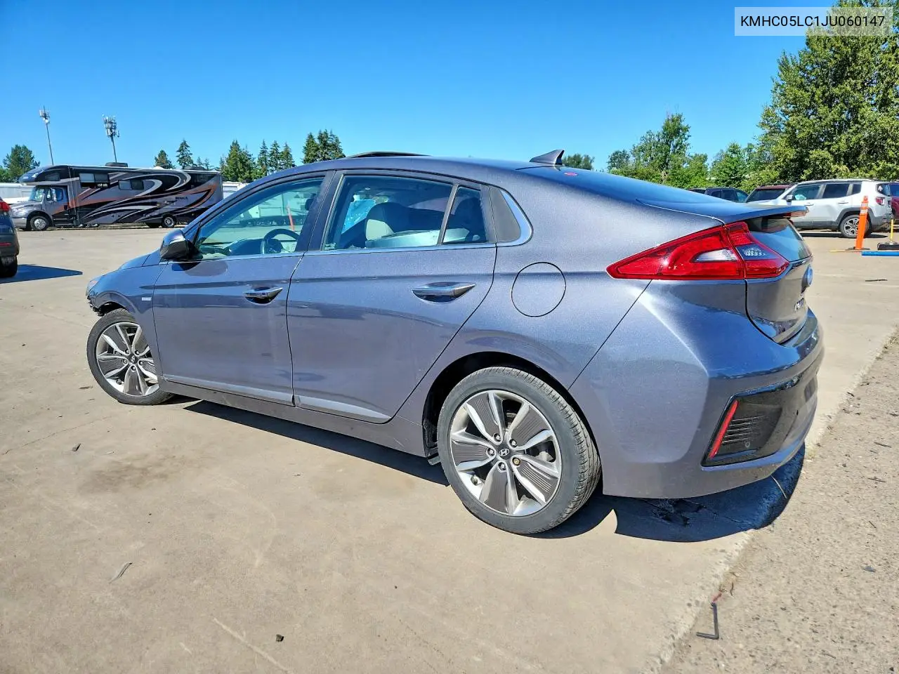 2018 Hyundai Ioniq Limited VIN: KMHC05LC1JU060147 Lot: 57600766