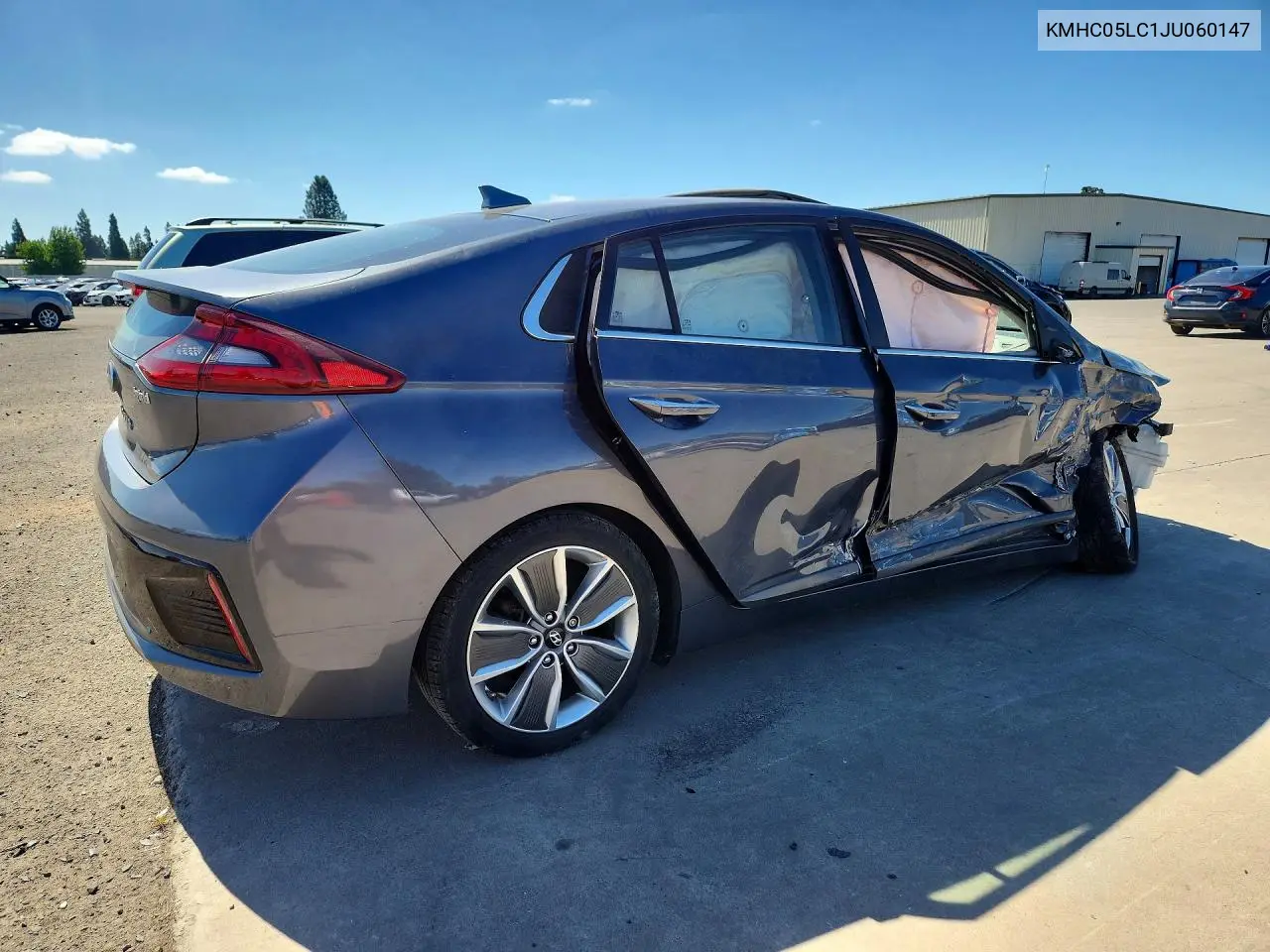 2018 Hyundai Ioniq Limited VIN: KMHC05LC1JU060147 Lot: 57600766