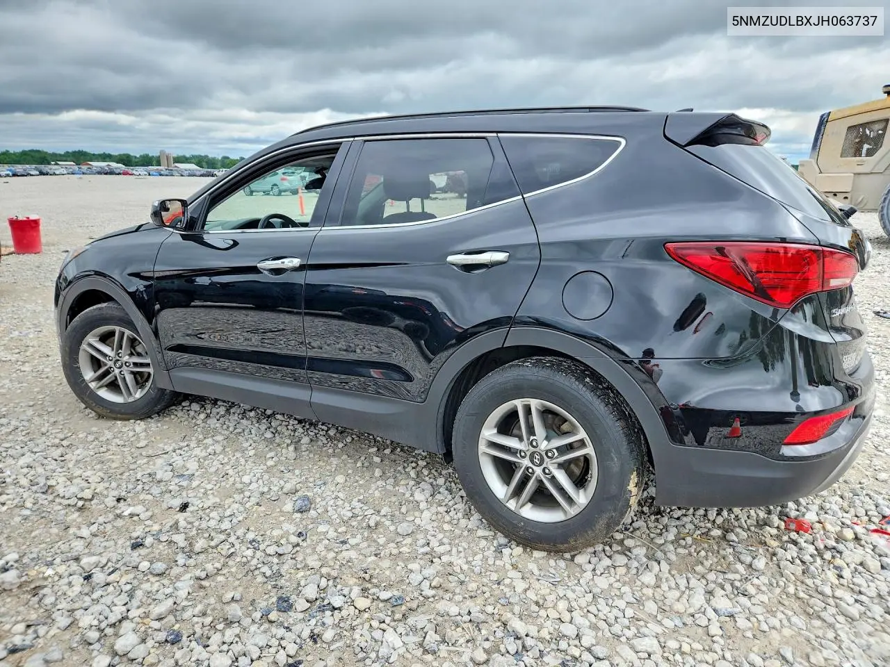 2018 Hyundai Santa Fe Sport 2.4L VIN: 5NMZUDLBXJH063737 Lot: 57754066