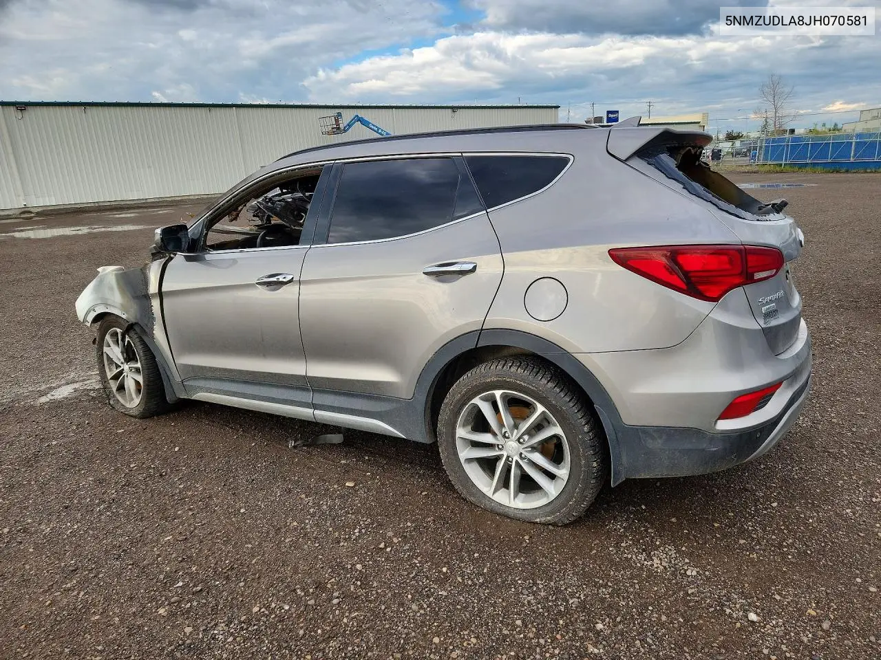 2018 Hyundai Santa Fe Sport 2.0T VIN: 5NMZUDLA8JH070581 Lot: 59536056