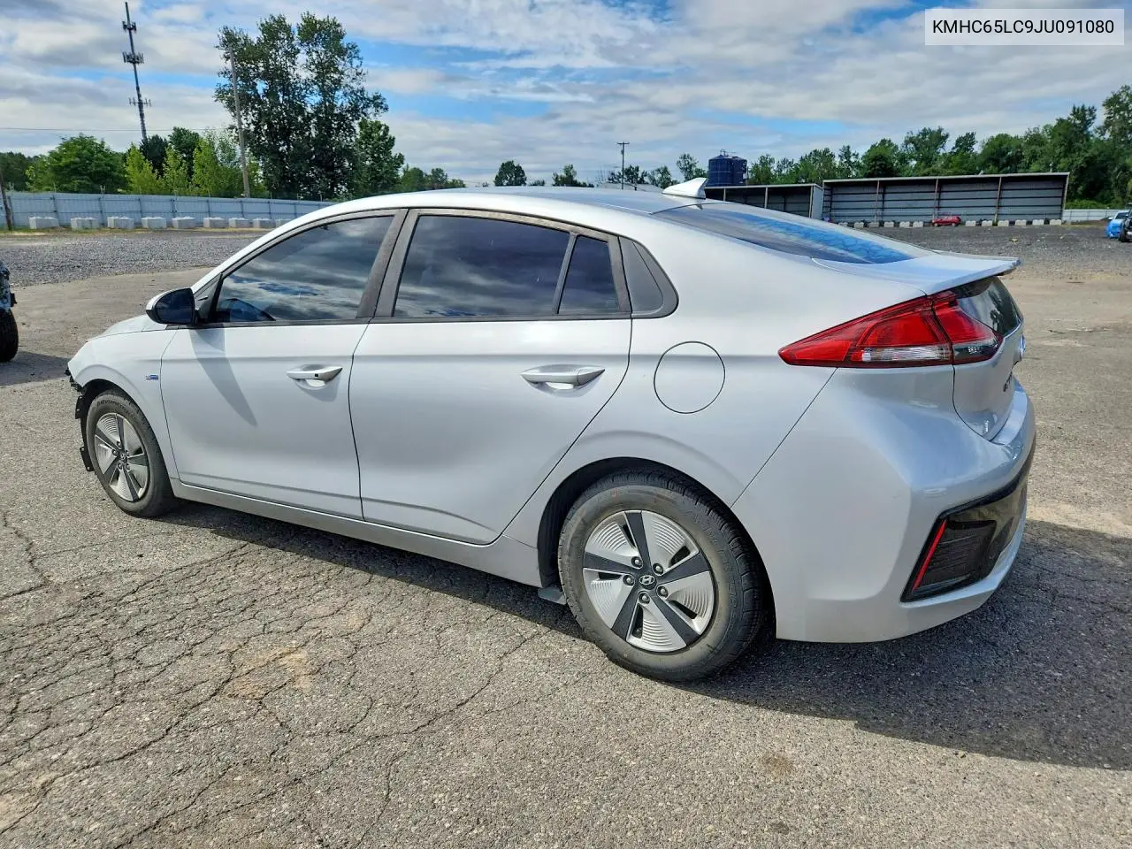 2018 Hyundai Ioniq Blue VIN: KMHC65LC9JU091080 Lot: 85637555