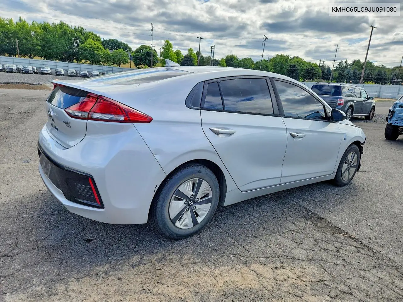 2018 Hyundai Ioniq Blue VIN: KMHC65LC9JU091080 Lot: 85637555