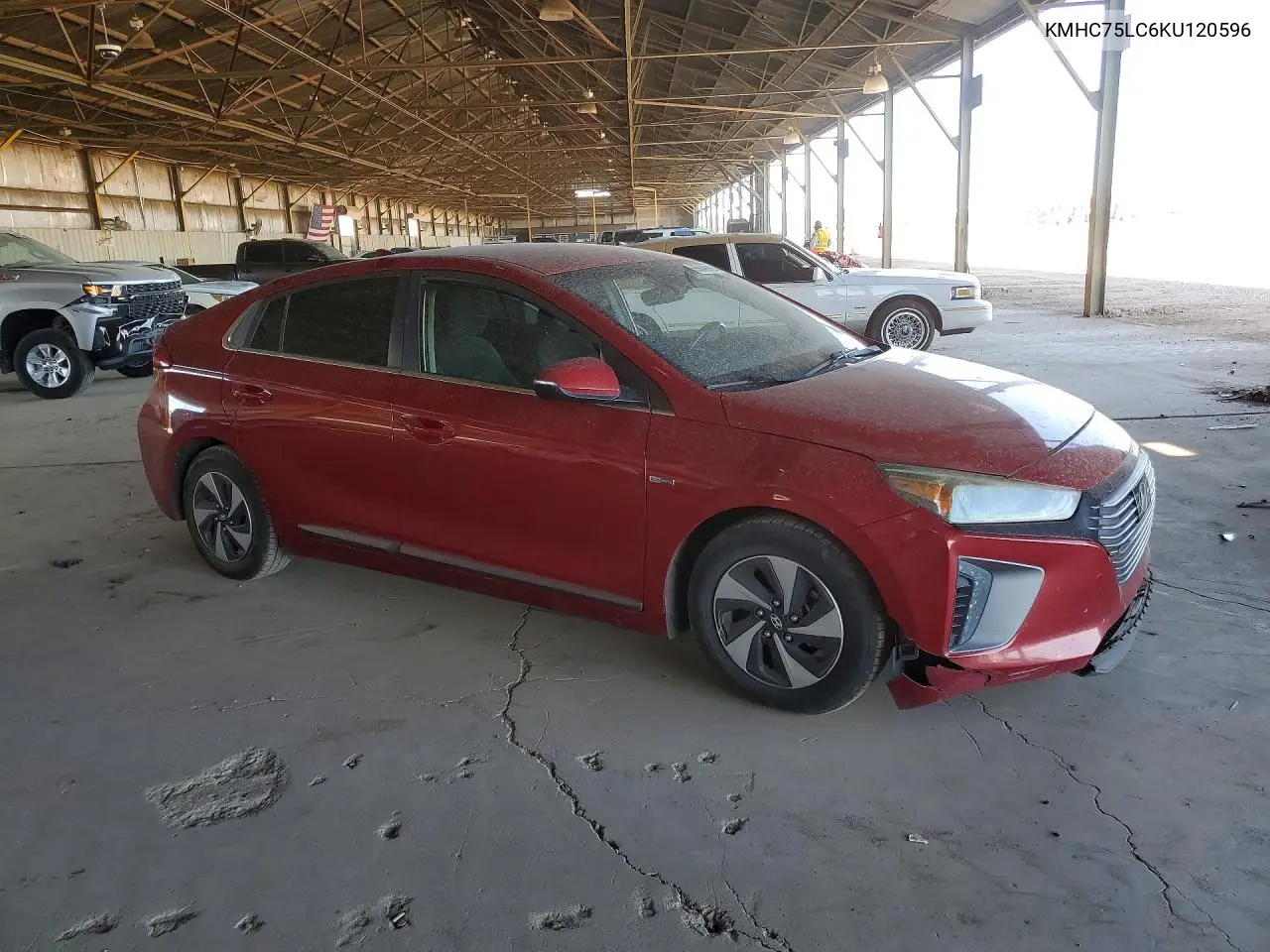 2019 Hyundai Ioniq Sel VIN: KMHC75LC6KU120596 Lot: 55648696