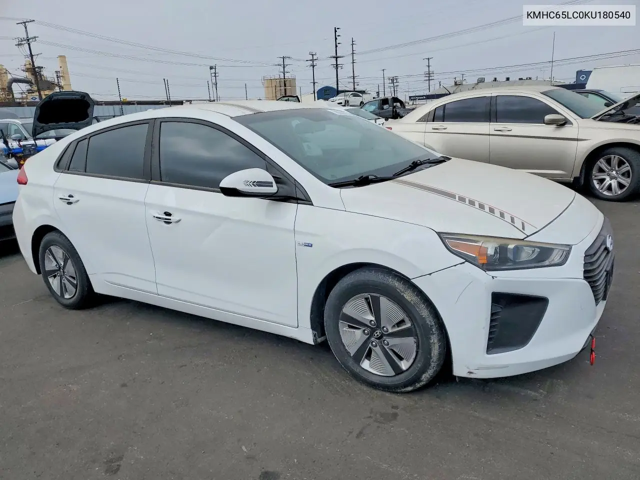 2019 Hyundai Ioniq Blue VIN: KMHC65LC0KU180540 Lot: 56088506