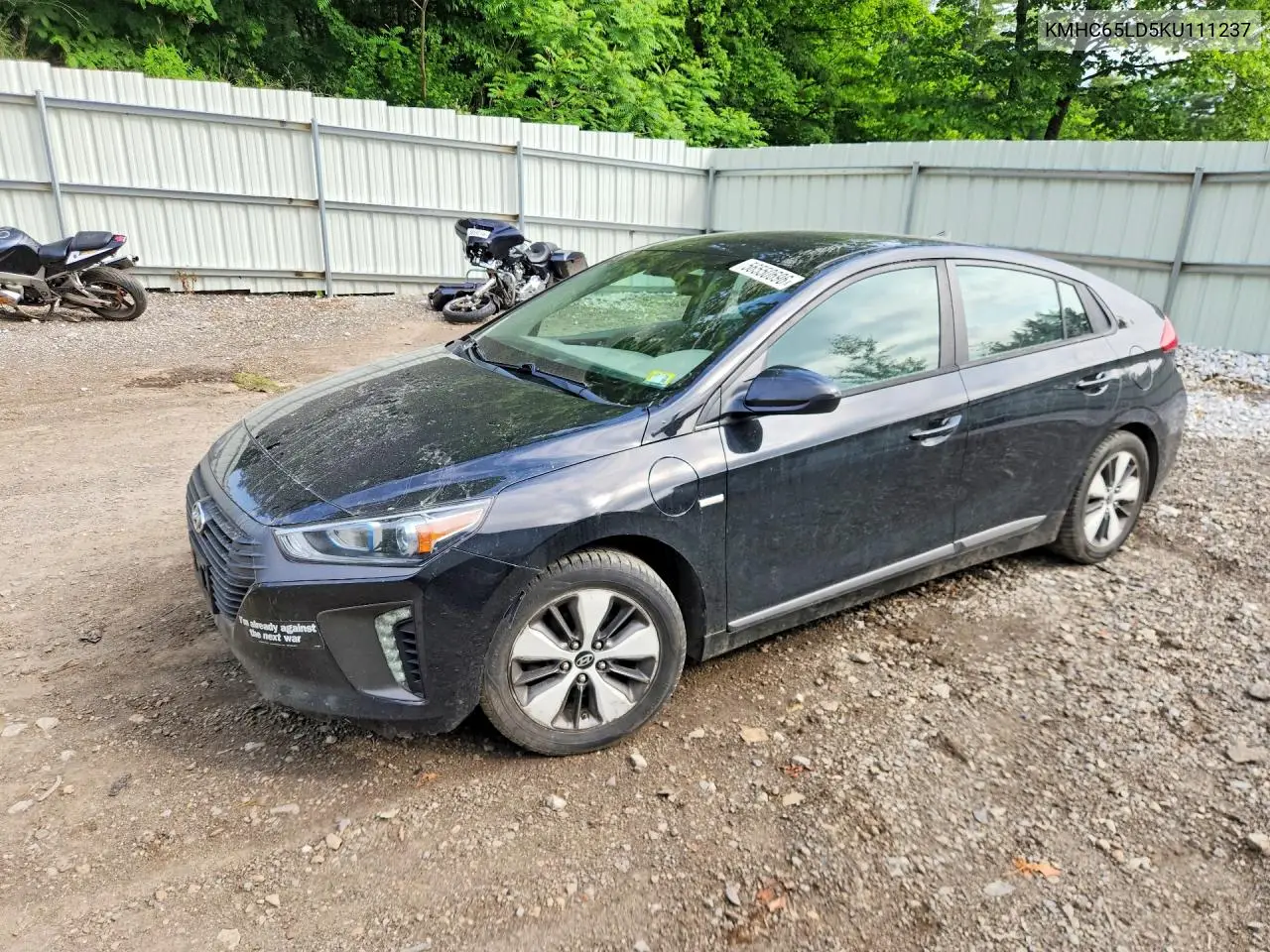 2019 Hyundai Ioniq Plug-In Hybrid Base VIN: KMHC65LD5KU111237 Lot: 56550696