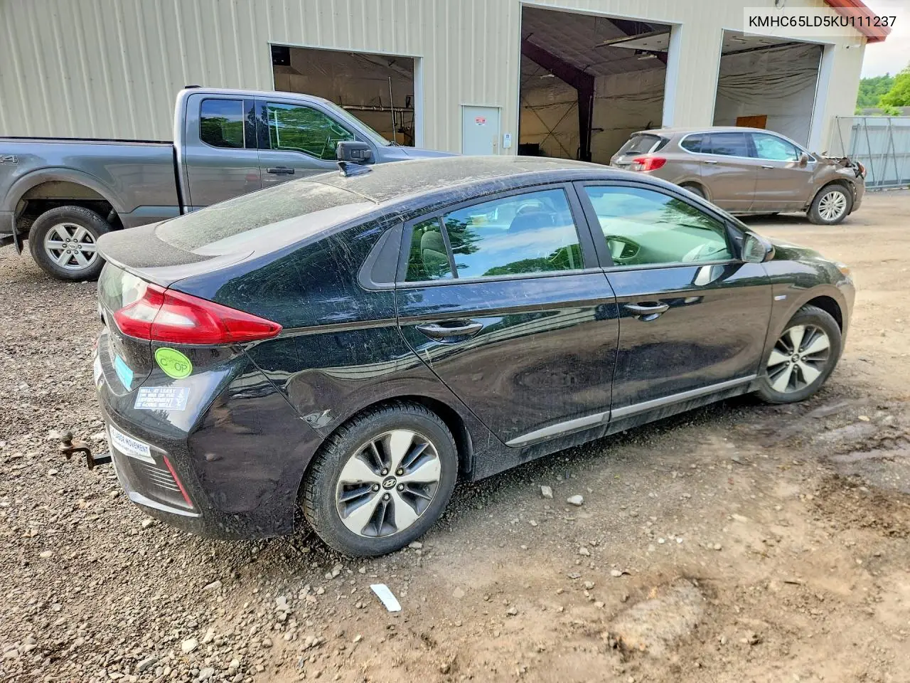 2019 Hyundai Ioniq Plug-In Hybrid Base VIN: KMHC65LD5KU111237 Lot: 56550696