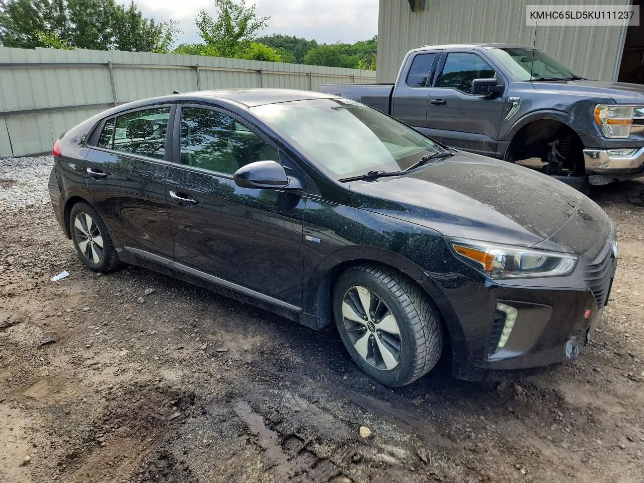2019 Hyundai Ioniq Plug-In Hybrid Base VIN: KMHC65LD5KU111237 Lot: 56550696