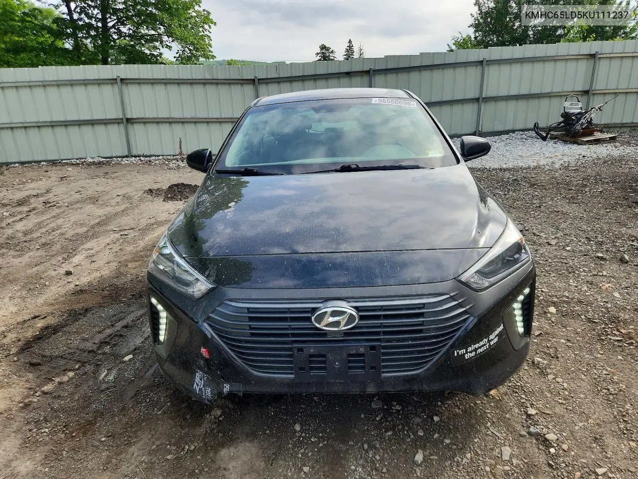 2019 Hyundai Ioniq Plug-In Hybrid Base VIN: KMHC65LD5KU111237 Lot: 56550696