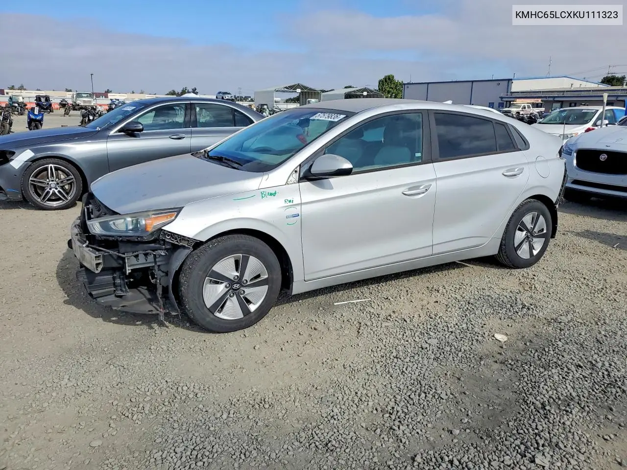 2019 Hyundai Ioniq Blue VIN: KMHC65LCXKU111323 Lot: 57579836