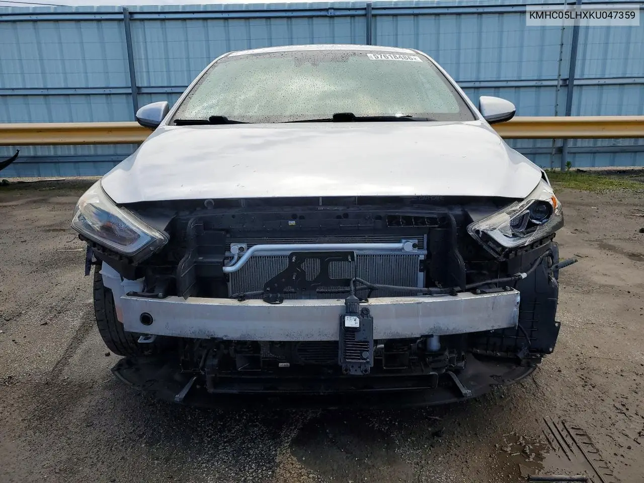 2019 Hyundai Ioniq Limited VIN: KMHC05LHXKU047359 Lot: 57618486