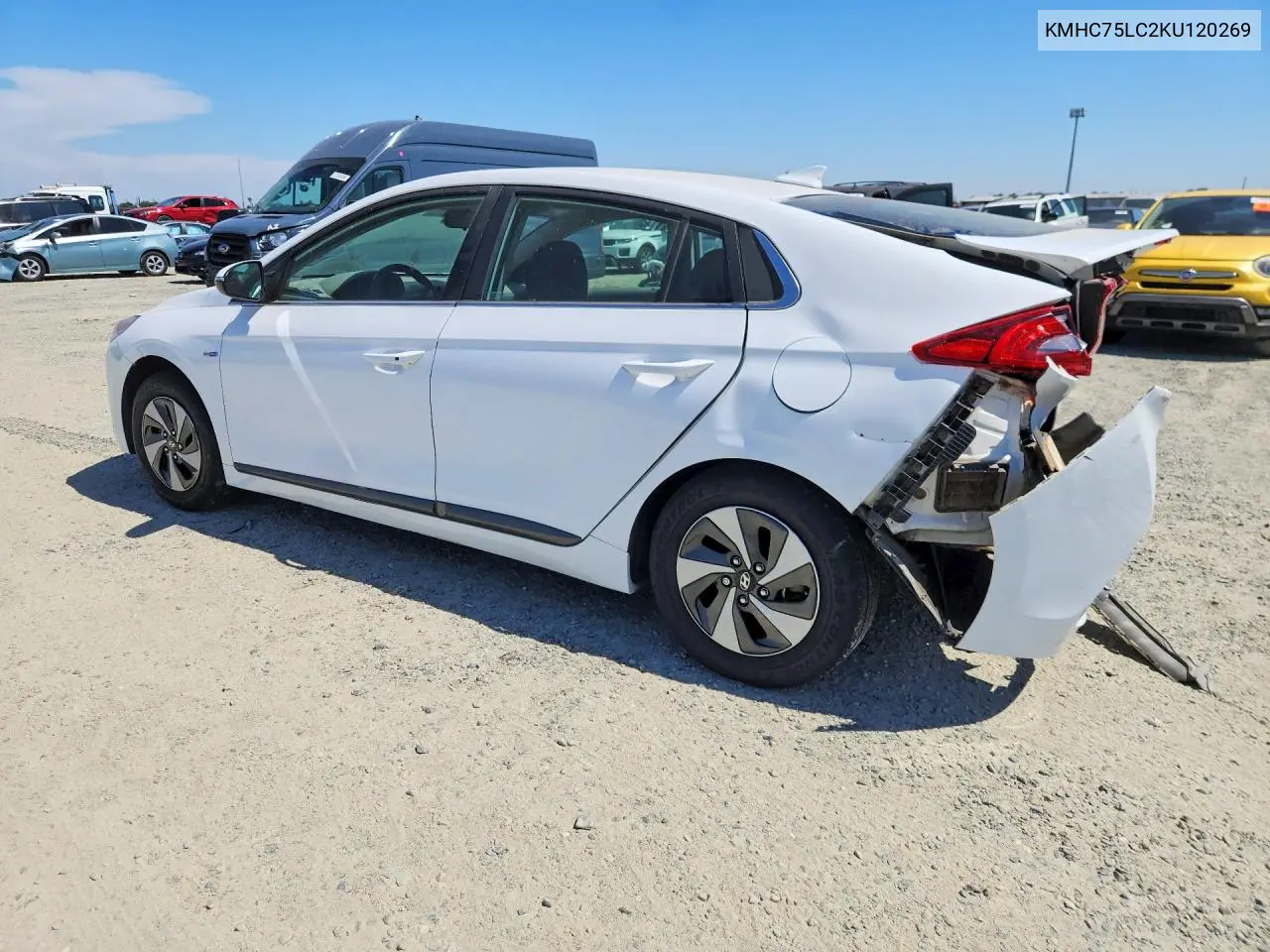 2019 Hyundai Ioniq Sel VIN: KMHC75LC2KU120269 Lot: 57752876