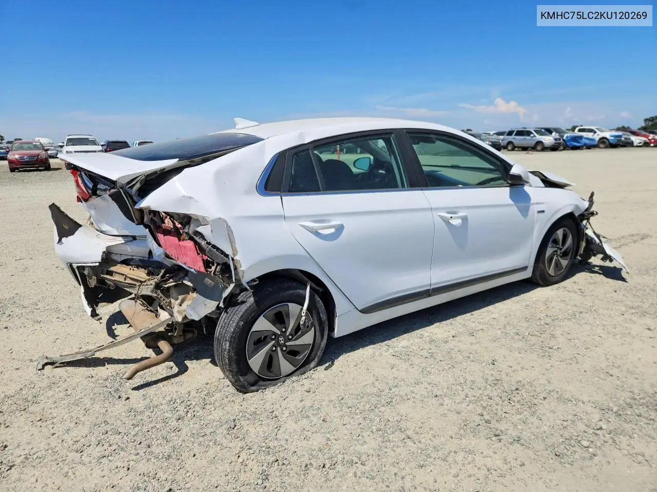 2019 Hyundai Ioniq Sel VIN: KMHC75LC2KU120269 Lot: 57752876