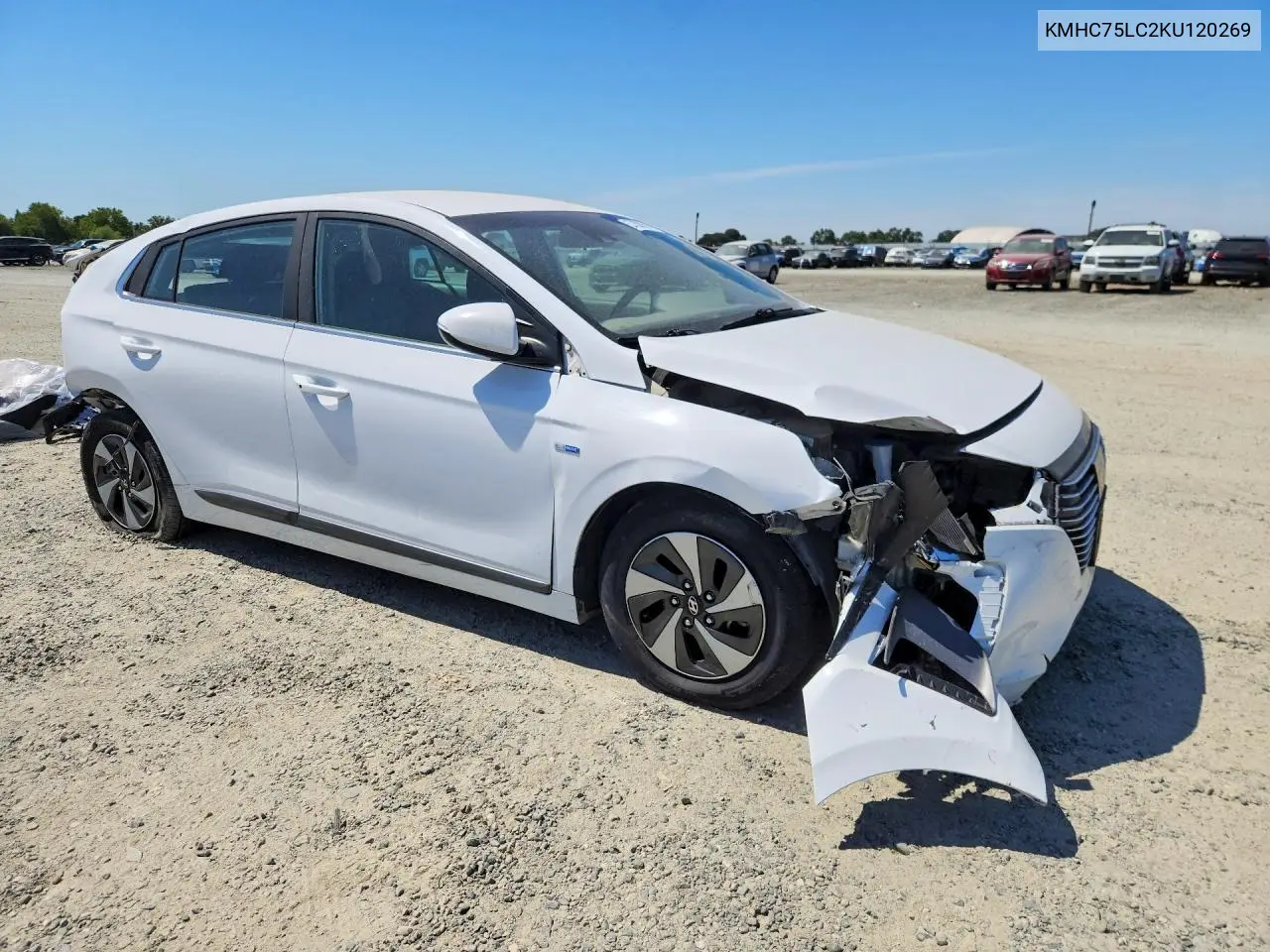 2019 Hyundai Ioniq Sel VIN: KMHC75LC2KU120269 Lot: 57752876