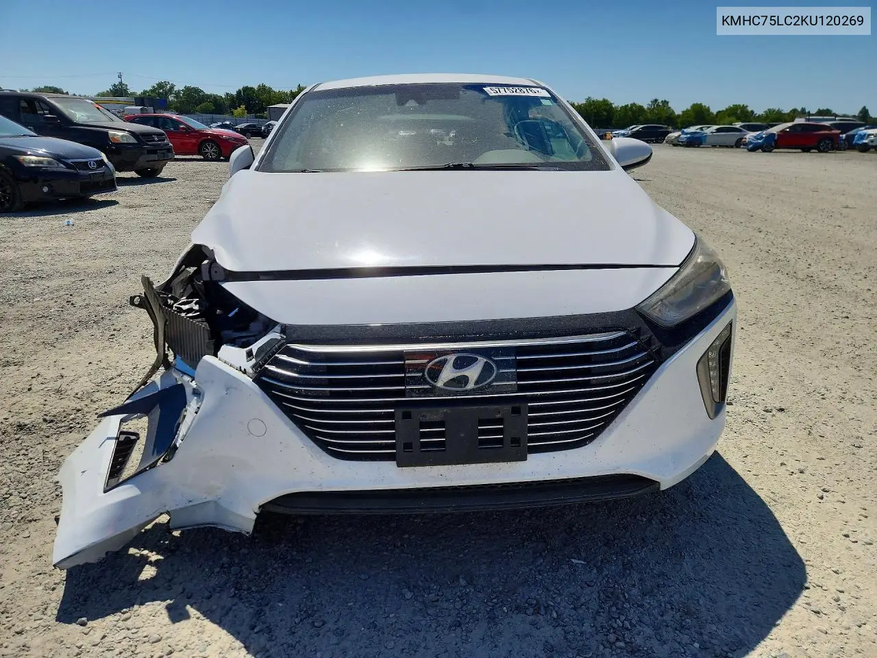 2019 Hyundai Ioniq Sel VIN: KMHC75LC2KU120269 Lot: 57752876